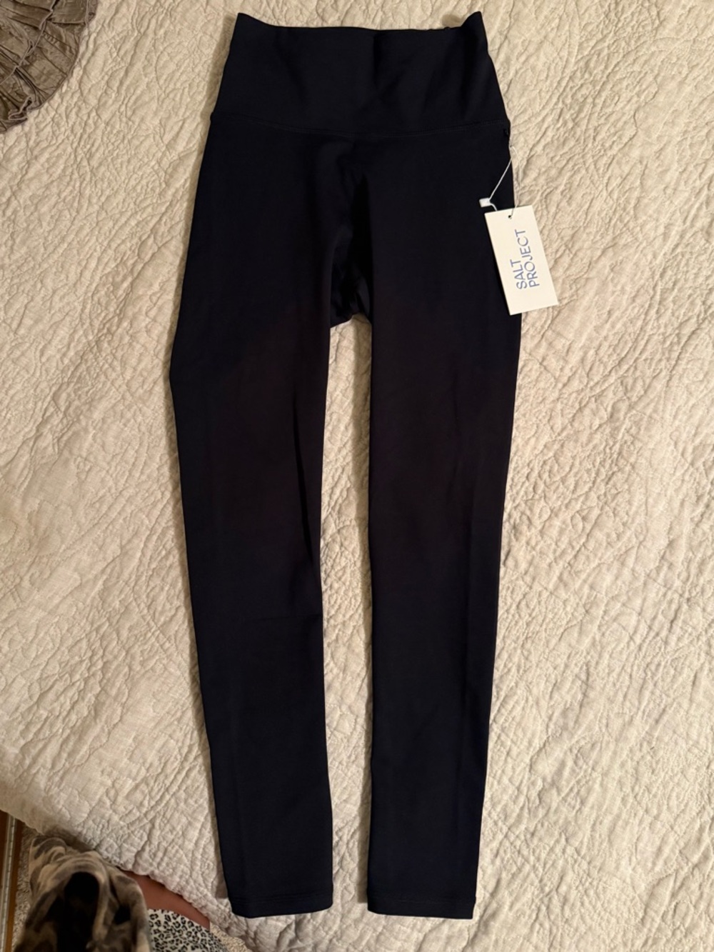 NWT Salt Project Black Brushed Energy Legging XS